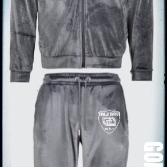Gorilla Gritter velour jogging suit - Picture 4 of 4